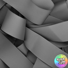 Silver Grosgrain Ribbon