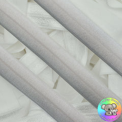 Silver Ombre Fold Over Elastic