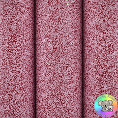 Strawberry Cheesecake Chunky Glitter Fabric