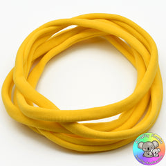 Sunshine Yellow Nylon Headbands