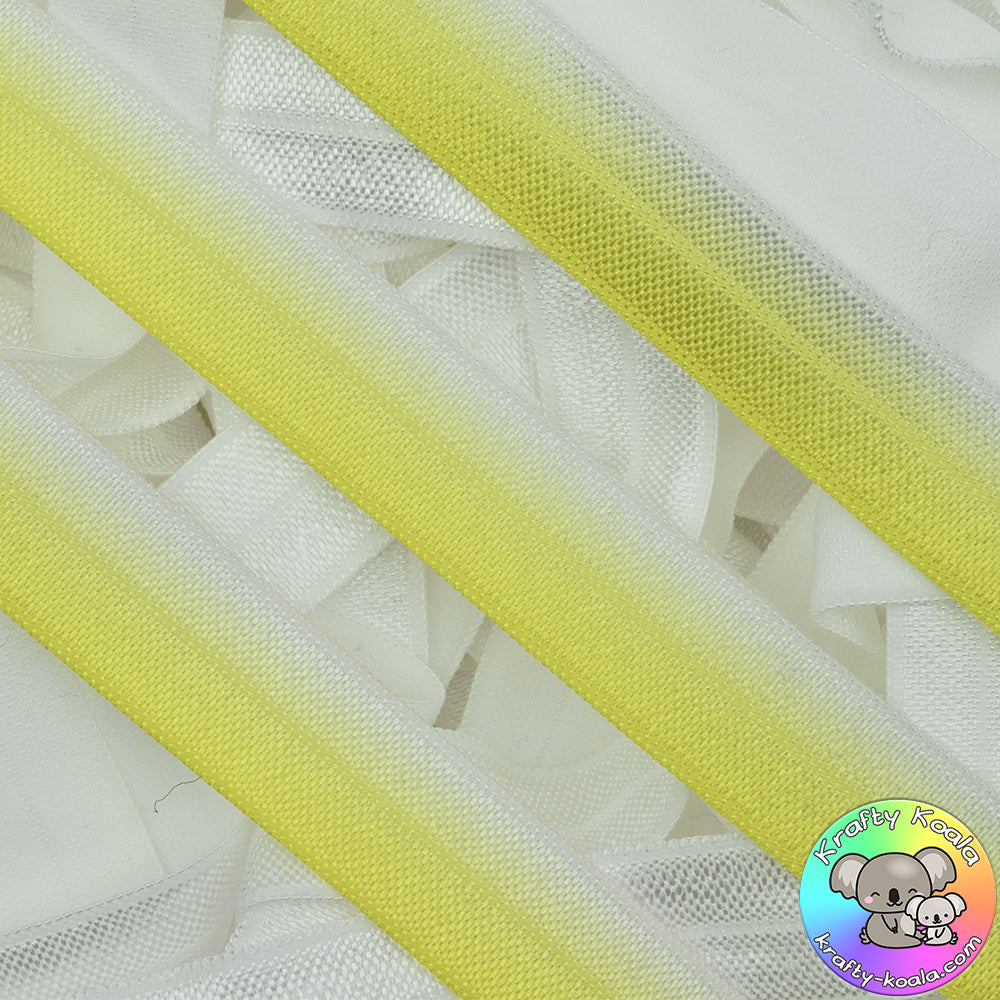 Sunshine Yellow Fold Over Elastic