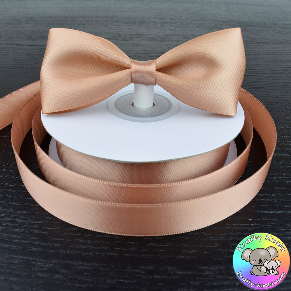 Toffee Satin Ribbon