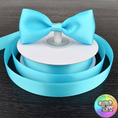 Turquoise Satin Ribbon