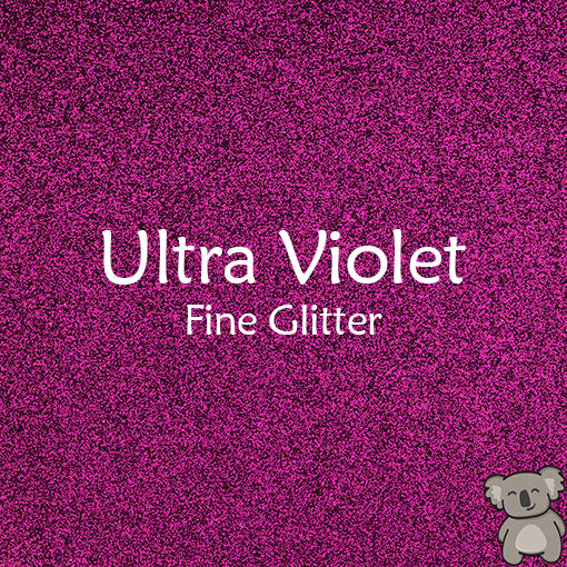 Ultra Violet Fine Glitter Fabric