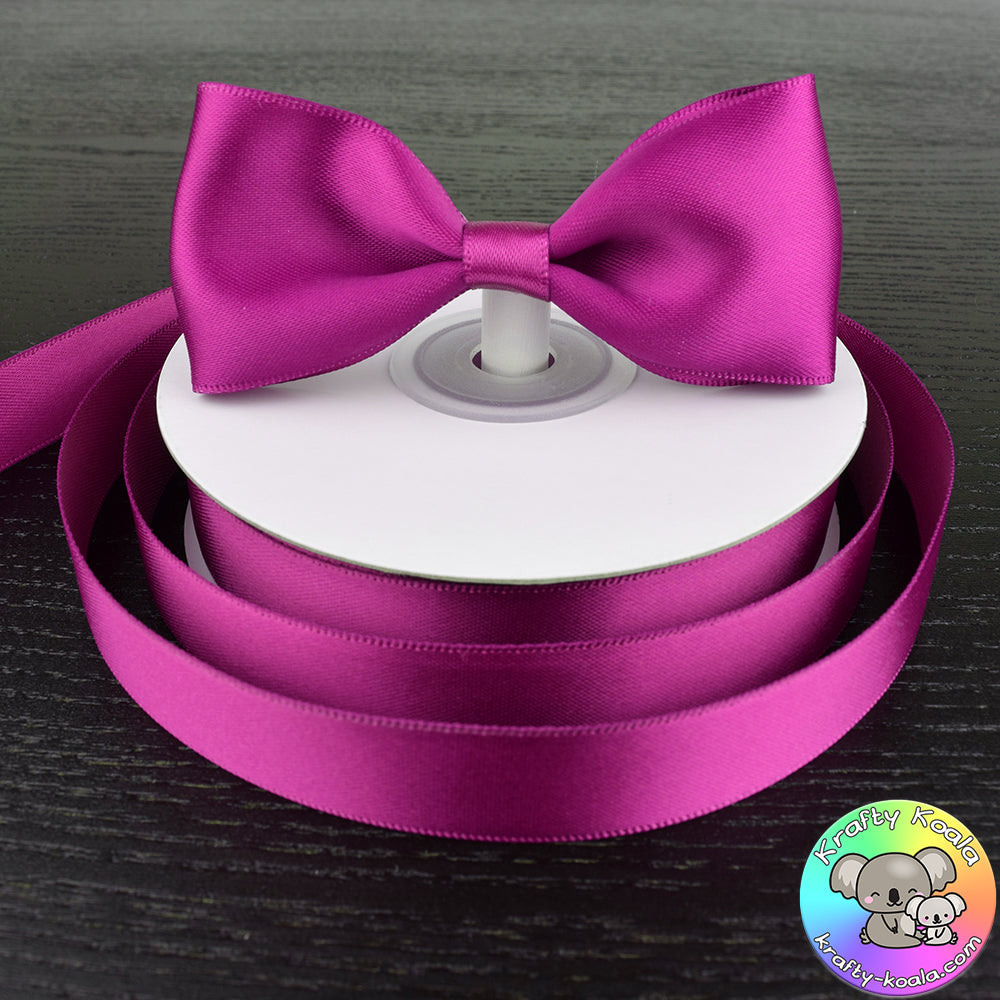 Ultra Violet Satin Ribbon