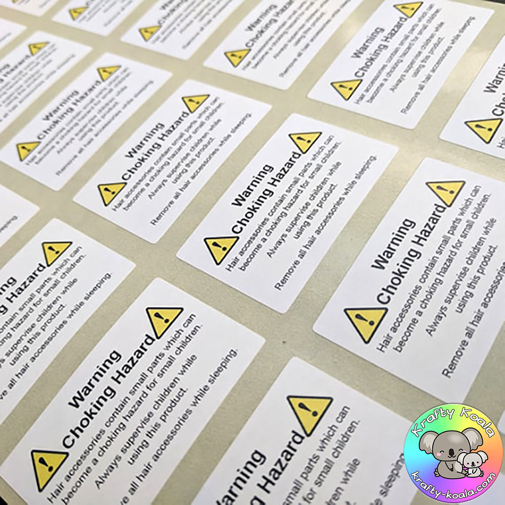 Warning / Safety Stickers – Krafty Koala