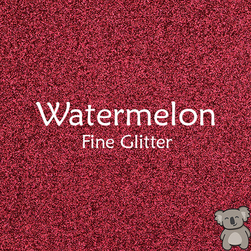 Watermelon Fine Glitter Fabric