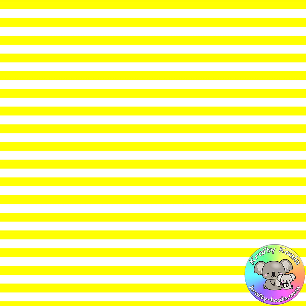 Yellow Stripes Fabric